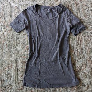 Tresics Fitted Gray Top | S